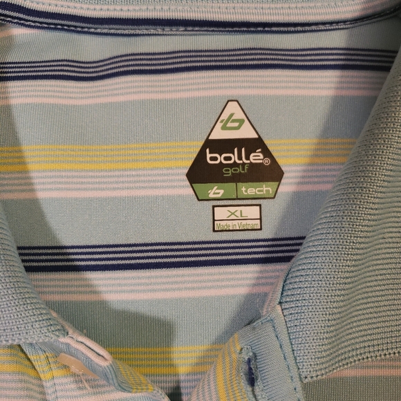 Mens XL Bolle S/S Golf shirt Polyester - Picture 7 of 8